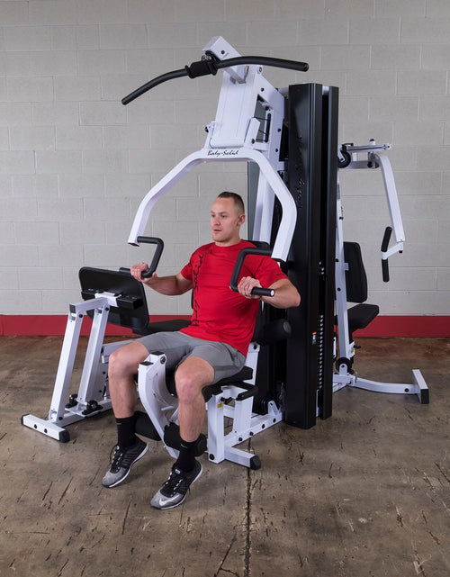 Load image into Gallery viewer, Body Solid EXM3000LPS Commercial Double Stack Gym - 3 Station
