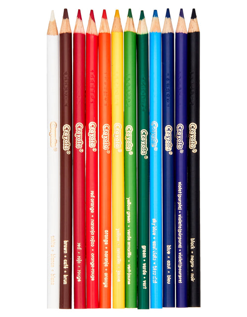 Load image into Gallery viewer, Colored Pencil Set, 12 Ct, Back to School Supplies for Kids, Classroom Supplies, Teacher Gift
