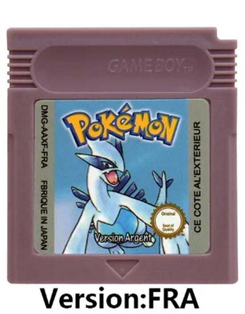 Load image into Gallery viewer, GBC 16-Bit Game Video Game Cartridge Console Card Pokemon Red Blue Crystal Golden Green Silver Yellow with Multi-Language
