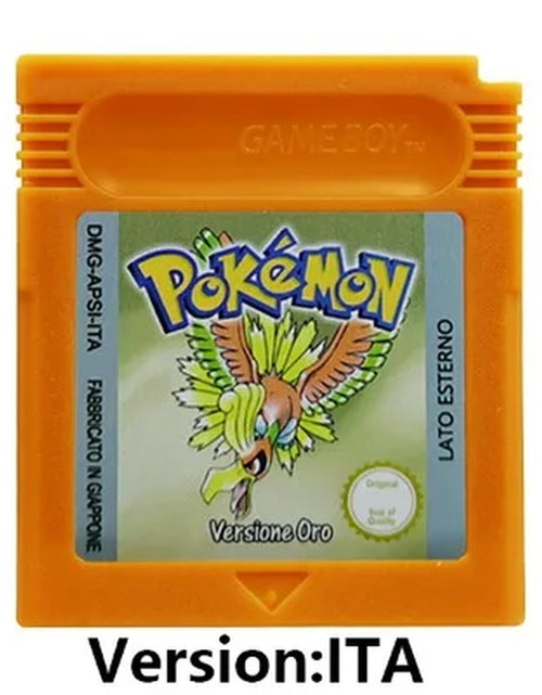 Load image into Gallery viewer, GBC 16-Bit Game Video Game Cartridge Console Card Pokemon Red Blue Crystal Golden Green Silver Yellow with Multi-Language
