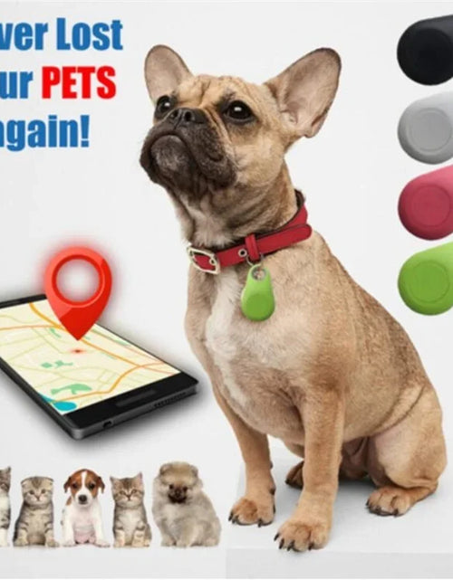 Load image into Gallery viewer, Mini GPS Mobile Bluetooth 5.0 Tracker Anti-Lost Device round Anti-Lost Device Pet Kids Bag Wallet Tracking Smart Finder Locator
