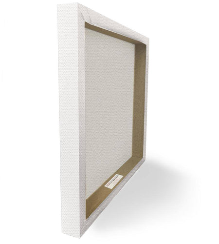 16 In. X 20 In."Black Orange and Grey Happy Halloween Black Cat with Spider Web" by Artist ND Art Canvas Wall Art