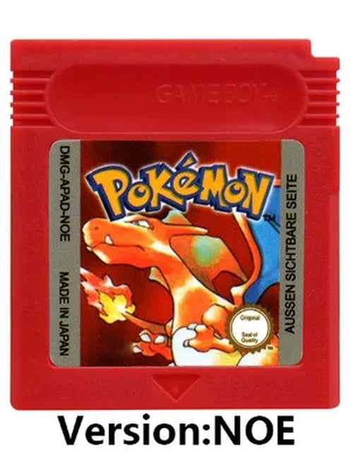 Load image into Gallery viewer, GBC 16-Bit Game Video Game Cartridge Console Card Pokemon Red Blue Crystal Golden Green Silver Yellow with Multi-Language
