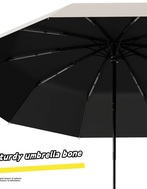 Load image into Gallery viewer, Extra Large Reinforced Wind-Resistant Rain-Resistant Dual-Purpose Uv-Resistant Fully Automatic Ring-Buckle Umbrella
