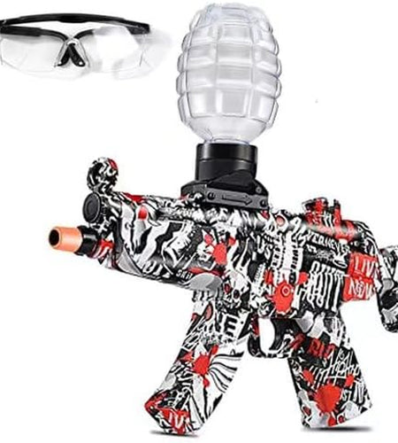 Electric with Gel Ball Blaster,Splatter Blaster Ball,With 35000+ Drops and Goggles,Outdoor Yard Activities Shooting Game,Ages 12+