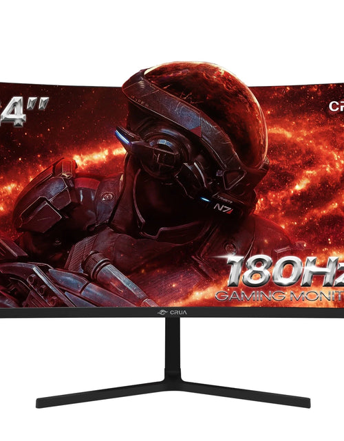 Load image into Gallery viewer, 24&quot; FHD 75Hz Curved Computer Monitor,1080P Narrow Bezel Office Monitor,99% Srgb,Freesync, Hdmi,White
