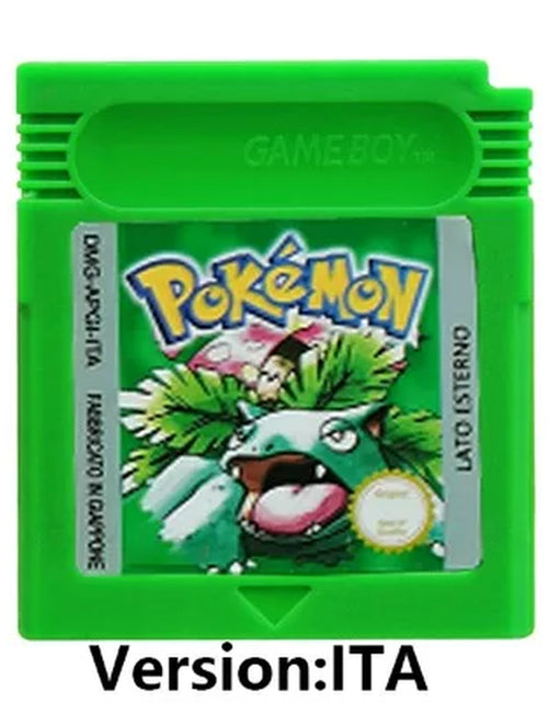 Load image into Gallery viewer, GBC 16-Bit Game Video Game Cartridge Console Card Pokemon Red Blue Crystal Golden Green Silver Yellow with Multi-Language
