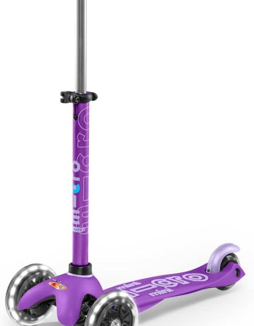 Load image into Gallery viewer, Kickboard - Mini Deluxe LED 3-Wheeled, Lean-To-Steer, Swiss-Designed  Scooter for Preschool Kids with LED Light-Up Wheels, Ages 2-5
