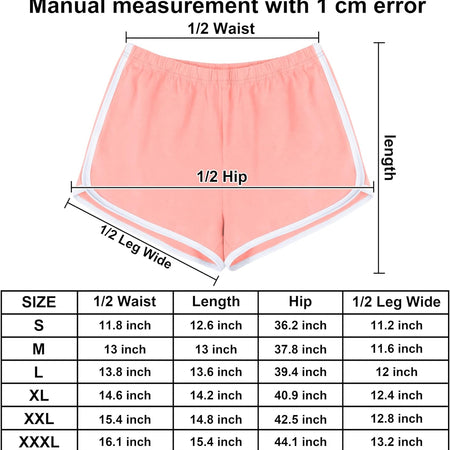 4 Pack Yoga Short Pants Cotton Sports Shorts Gym Dance Workout Shorts Dolphin Running Athletic Shorts for Women