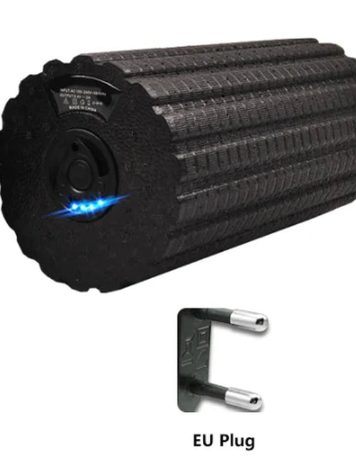 Load image into Gallery viewer, Foam Shaft Electric Foam Roller Yoga Home Gym Vibration Massage 4 Speeds Column Muscle Relax Deep Tissue USB Rechargeable
