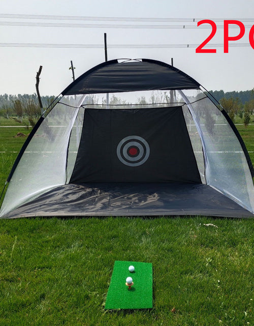 Load image into Gallery viewer, Golf Practice Net Tent Golf Hitting Cage Garden Grassland Practice Tent Golf Training Equipment Mesh Outdoor
