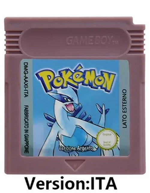 Load image into Gallery viewer, GBC 16-Bit Game Video Game Cartridge Console Card Pokemon Red Blue Crystal Golden Green Silver Yellow with Multi-Language
