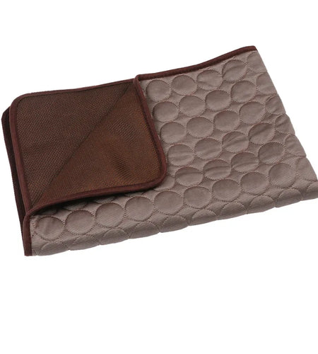 Dog Mat Cooling Summer Pad Mat for Dogs Cat Blanket Sofa Breathable Pet Dog Bed Summer Washable for Small Medium Large Dogs Car