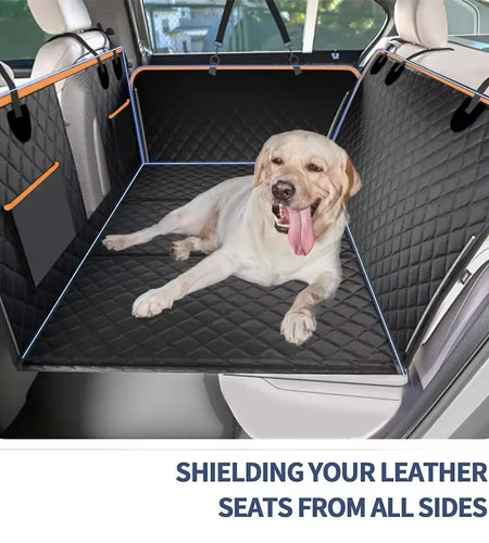 2023 New Design Large Pet Back Seat Extender Car Backseat Protector Hammock Dog Car Seat Cover Hard Bottom for Travel